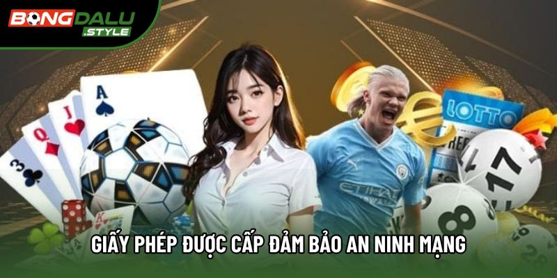 Giấy phép được cấp đảm bảo an ninh mạng Giấy phép được cấp đảm bảo an ninh mạng